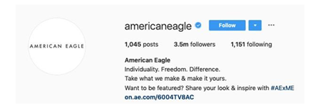 Instagram American Eagle