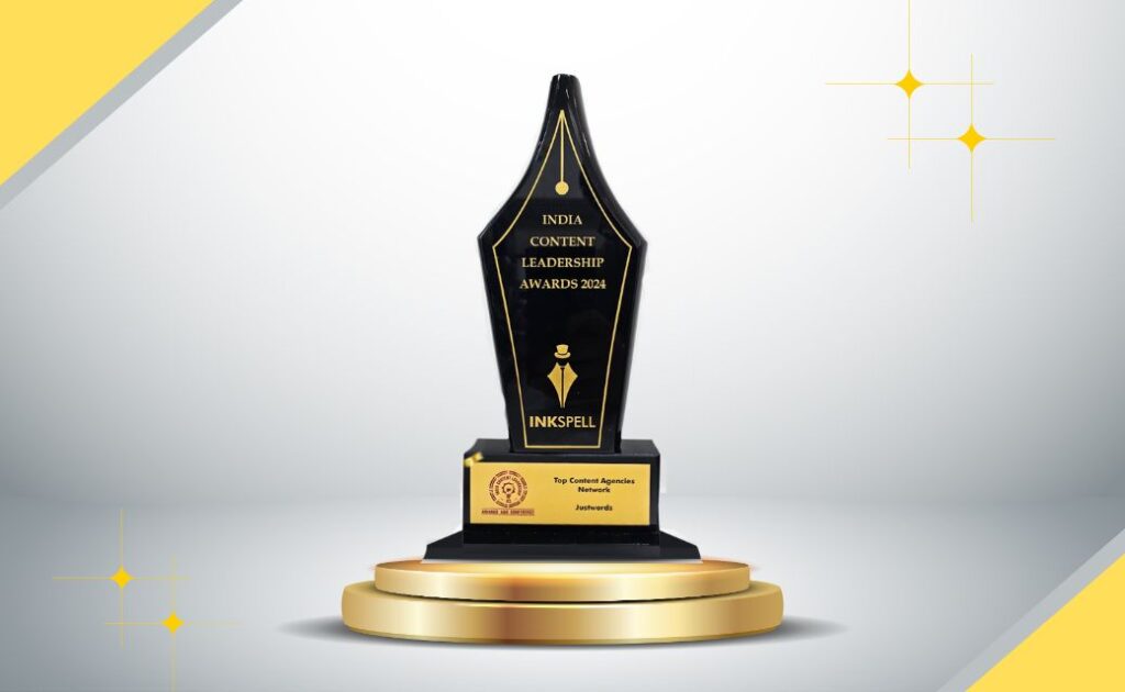 Top Content Agency in India Award